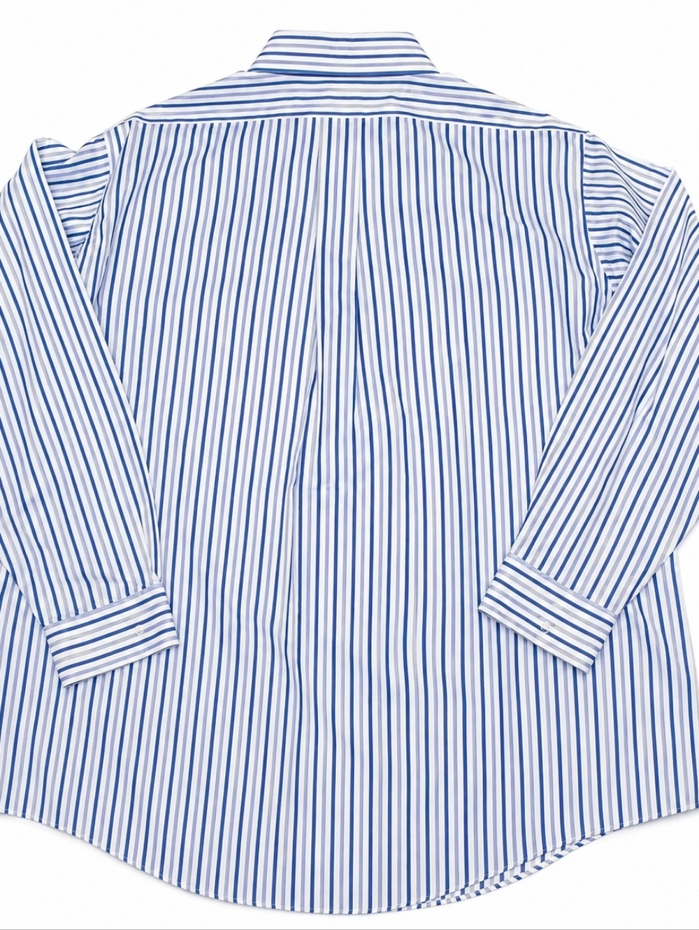 Brooks Brothers Mens 17.5-4/5 Non-Iron Traditional Fit Stripe Dress Shirt - Picture 9 of 9